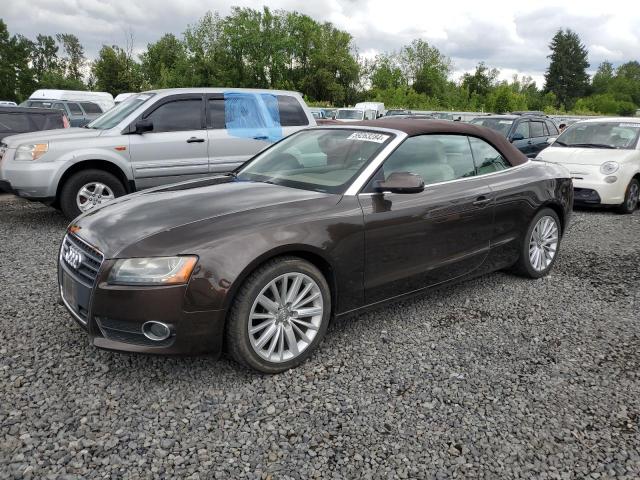 AUDI A5 PREMIUM 2011 with VIN WAULFAFH1BN017763 - Photo from auction