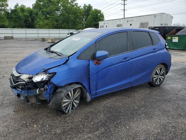 HONDA FIT EX 2018 with VIN 3HGGK5H87JM708620 - Photo from auction