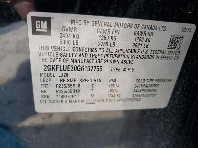 Photo 14 from auction – 2016 GMC TERRAIN SL with VIN 2GKFLUE30G6157755
