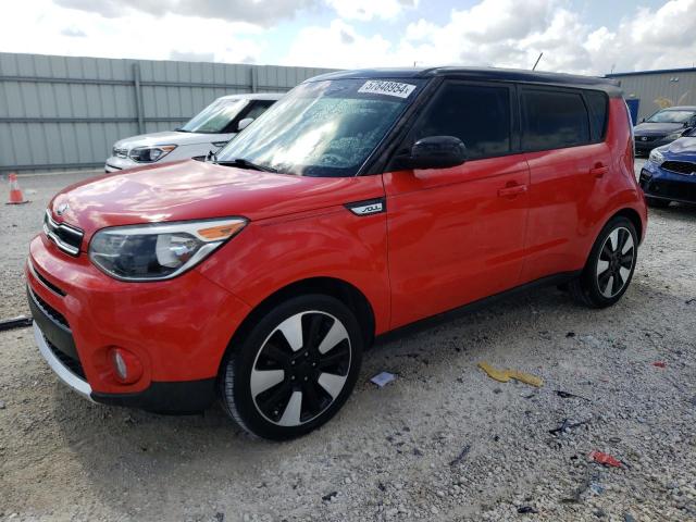 KIA SOUL + 2017 with VIN KNDJP3A53H7456914 - Photo from auction