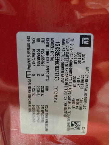 Foto 14 de la subasta – 2012 GMC YUKON DENA con VIN 1GKS2EEF6CR237173
