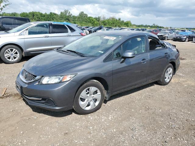 Photo 1 from auction – 2013 HONDA CIVIC LX with VIN 19XFB2F50DE096308