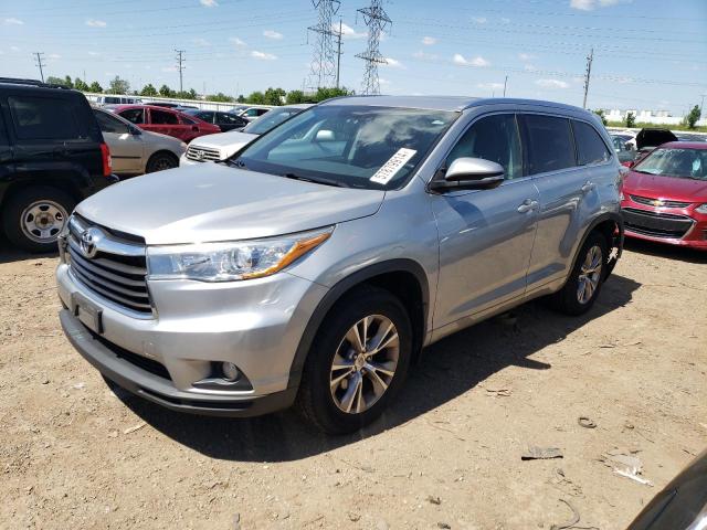 TOYOTA HIGHLANDER 2015 with VIN 5TDJKRFH4FS167306 - Photo from auction