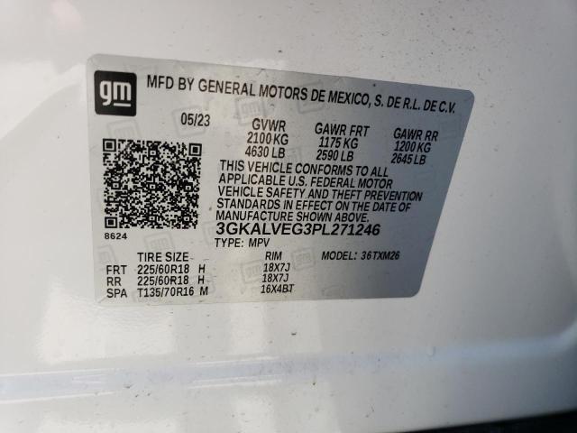 Photo 14 from auction – 2023 GMC TERRAIN SL with VIN 3GKALVEG3PL271246