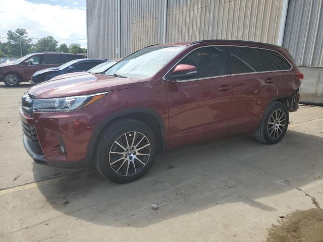 TOYOTA HIGHLANDER 2017 with VIN 5TDJZRFH2HS442685 - Photo from auction