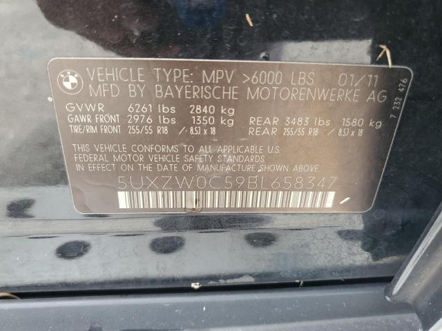 Photo 14 from auction – 2011 BMW X5 XDRIVE3 with VIN 5UXZW0C59BL658347
