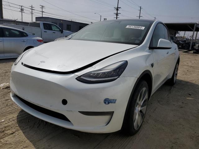 TESLA MODEL Y 2020 z numerem VIN 5YJYGDEE9LF056695 - Zdjęcie z aukcji
