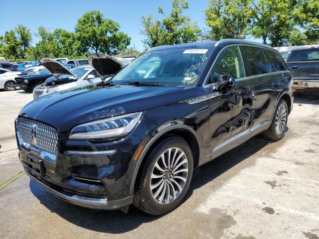 LINCOLN AVIATOR RE 2022 with VIN 5LM5J7WC3NGL19767 - Photo from auction