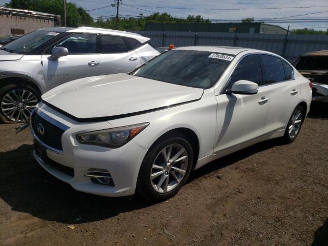 INFINITI Q50 BASE 2015 with VIN JN1BV7AR4FM420607 - Photo from auction