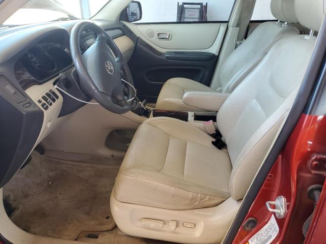Photo 7 from auction – 2002 TOYOTA HIGHLANDER with VIN JTEGF21A820063104