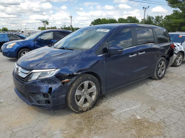 HONDA ODYSSEY EX 2018 with VIN 5FNRL6H73JB044628 - Photo from auction