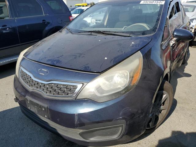 KIA RIO EX 2013 with VIN KNADN4A36D6217460 - Photo from auction