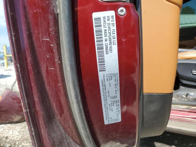 Photo 14 from auction – 2021 CHRYSLER PACIFICA P with VIN 2C4RC3PGXMR519331