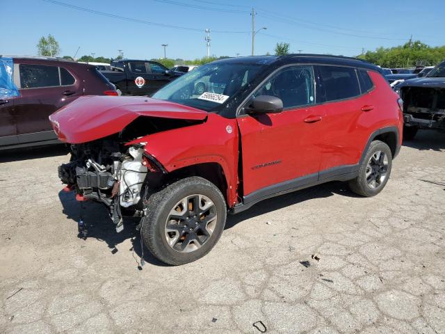 JEEP COMPASS TR 2020 with VIN 3C4NJDDB2LT163178 - Photo from auction