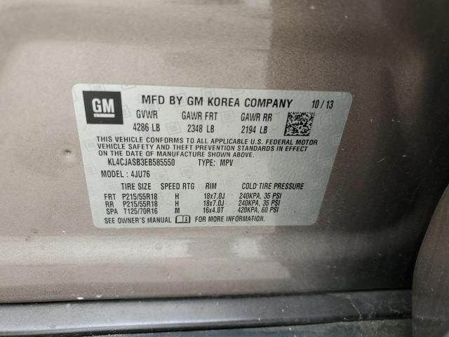 Photo 14 from auction – 2014 BUICK ENCORE with VIN KL4CJASB3EB585550
