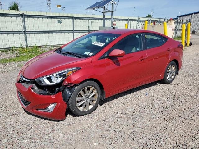 HYUNDAI ELANTRA SE 2016 with VIN KMHDH4AE5GU485049 - Photo from auction