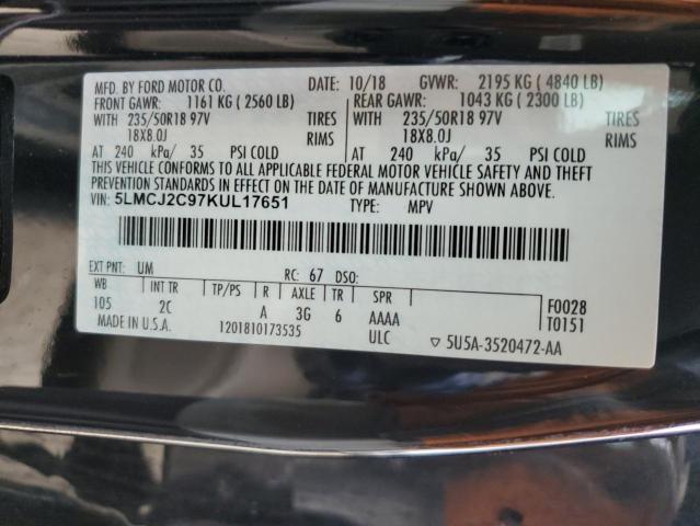Photo 14 from auction – 2019 LINCOLN MKC SELECT with VIN 5LMCJ2C97KUL17651