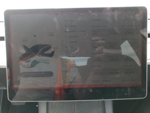 Photo 9 from auction – 2022 TESLA MODEL 3 with VIN 5YJ3E1EB6NF324691