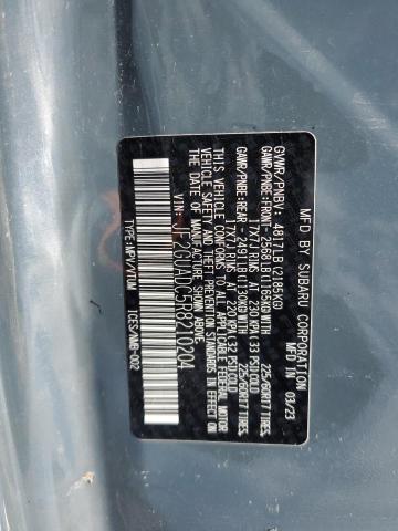 Photo 14 from auction – 2024 SUBARU CROSSTREK with VIN JF2GUADC5R8210204