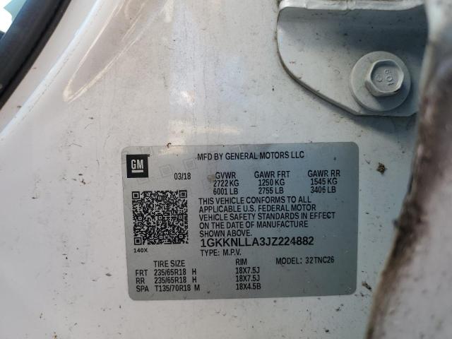 Photo 14 from auction – 2018 GMC ACADIA SLE with VIN 1GKKNLLA3JZ224882