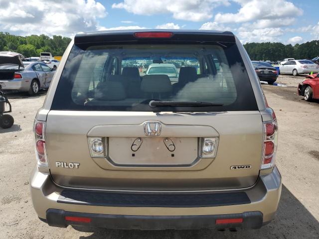 Photo 6 from auction – 2007 HONDA PILOT LX with VIN 2HKYF18177H522870