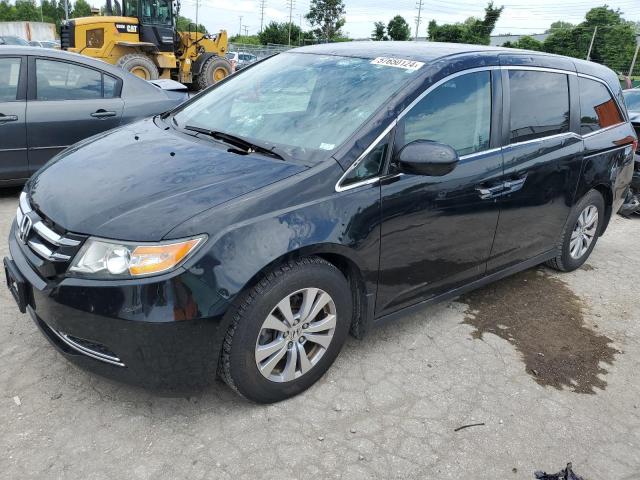 Photo 1 from auction – 2017 HONDA ODYSSEY SE with VIN 5FNRL5H35HB019599