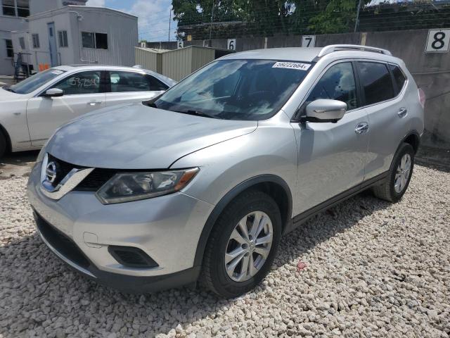 NISSAN ROGUE S 2015 with VIN KNMAT2MV0FP500611 - Photo from auction