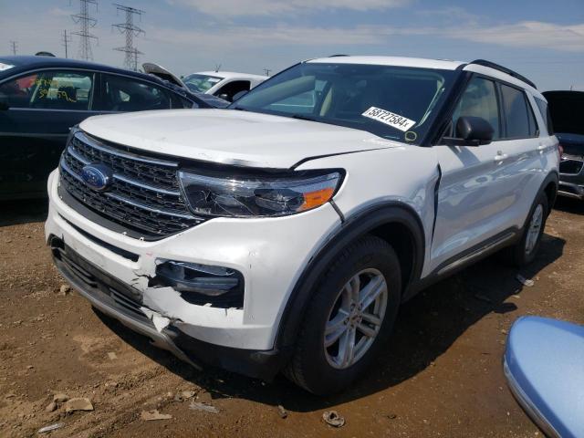 FORD EXPLORER X 2021 with VIN 1FMSK8DH4MGB51854 - Photo from auction