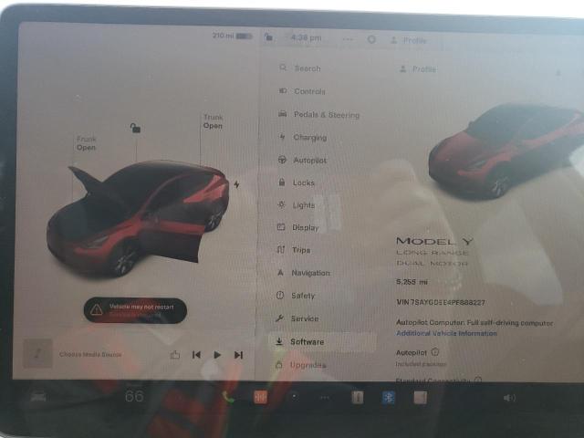 Photo 9 from auction – 2023 TESLA MODEL Y with VIN 7SAYGDEE4PF888227