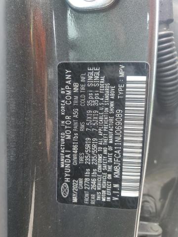 Photo 14 from auction – 2022 HYUNDAI TUCSON SEL with VIN KM8JFCA11NU069089