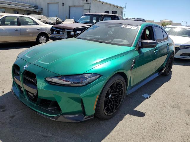 BMW M3 COMPETI 2021 with VIN WBS33AY04MFL18746 - Photo from auction