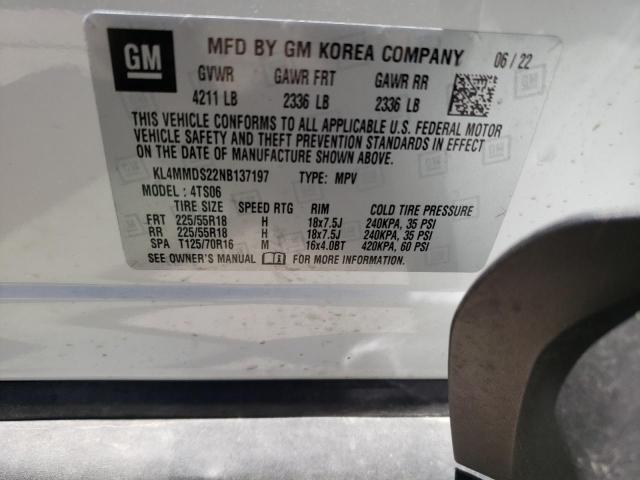 Photo 14 from auction – 2022 BUICK ENCORE GX with VIN KL4MMDS22NB137197