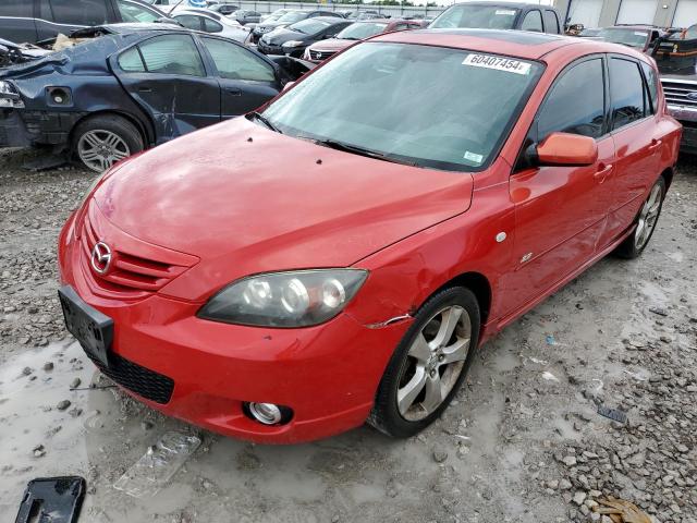 MAZDA 3 HATCHBAC 2004 with VIN JM1BK143141153287 - Photo from auction
