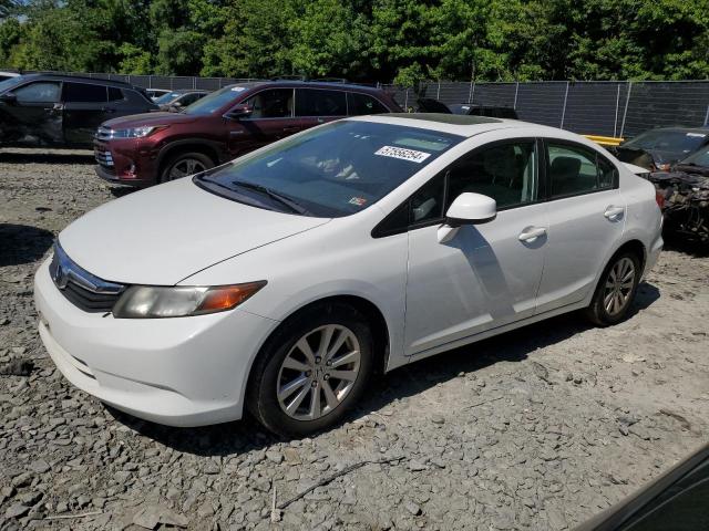 HONDA CIVIC EX 2012 с VIN 2HGFB2F84CH600955 - Фото с аукциона