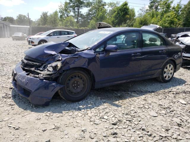 HONDA CIVIC LX 2010 with VIN 2HGFA1F59AH580069 - Photo from auction