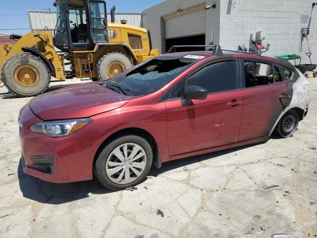 SUBARU IMPREZA 2019 with VIN 4S3GTAA65K3705893 - Photo from auction