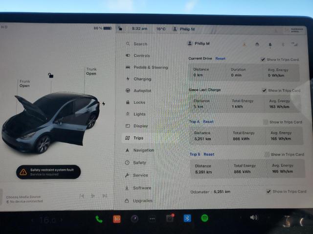 Photo 9 from auction – 2024 TESLA MODEL Y with VIN 7SAYGDED2RF016204