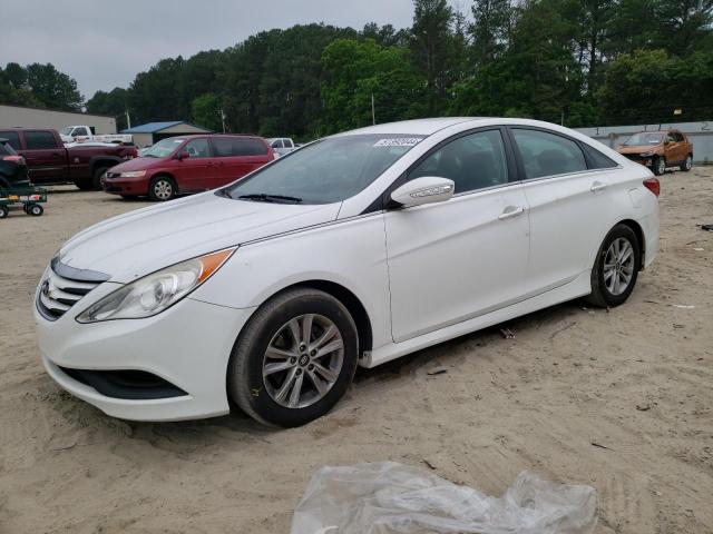 HYUNDAI SONATA GLS 2014 with VIN 5NPEB4AC9EH937570 - Photo from auction