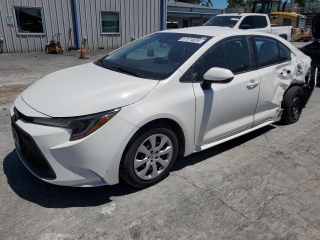 TOYOTA COROLLA LE 2021 with VIN 5YFEPMAE8MP248947 - Photo from auction