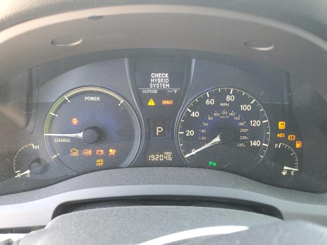 Photo 9 from auction – 2012 LEXUS RX 450H with VIN JTJBC1BA9C2432703