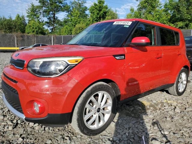 KIA SOUL + 2017 with VIN KNDJP3A57H7418859 - Photo from auction