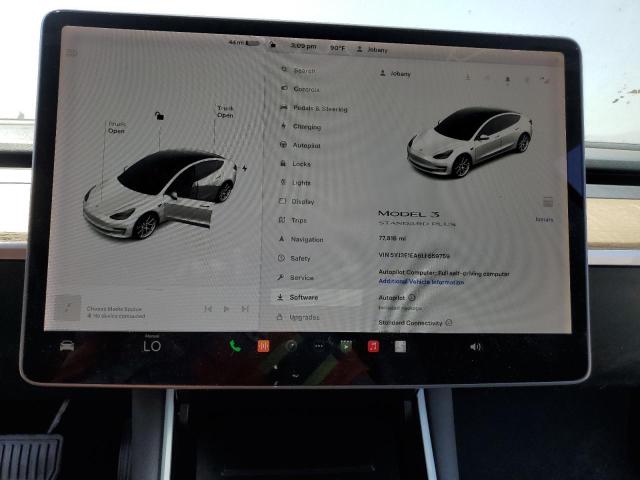 Photo 9 from auction – 2020 TESLA MODEL 3 with VIN 5YJ3E1EA6LF659759