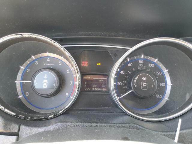 Photo 9 from auction – 2013 HYUNDAI SONATA SE with VIN 5NPEC4AC6DH790670