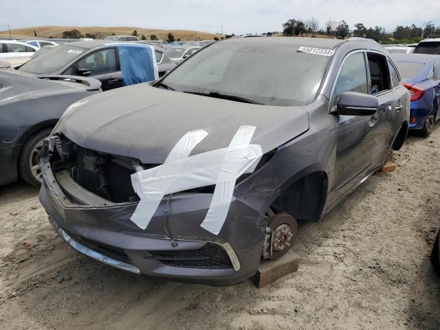 ACURA MDX TECHNO 2018 with VIN 5J8YD4H70JL002767 - Photo from auction