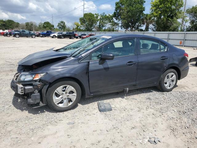 Photo 1 from auction – 2015 HONDA CIVIC LX with VIN 19XFB2F57FE255828