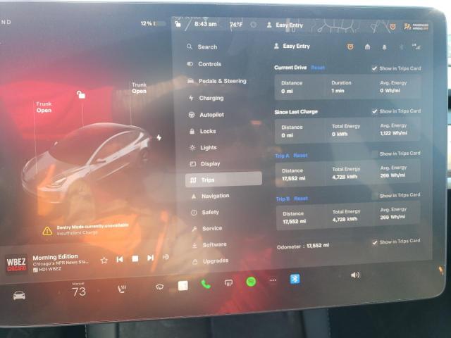 Photo 9 from auction – 2023 TESLA MODEL 3 with VIN 5YJ3E1EA8PF511036