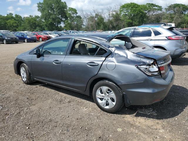 Photo 2 from auction – 2013 HONDA CIVIC LX with VIN 19XFB2F50DE096308