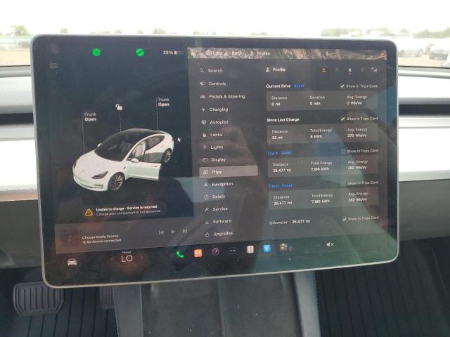 Photo 9 from auction – 2022 TESLA MODEL 3 with VIN 5YJ3E1EA0NF244309