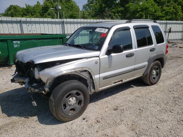 Photo 1 from auction – 2004 JEEP LIBERTY SP with VIN 1J4GL48K54W245876