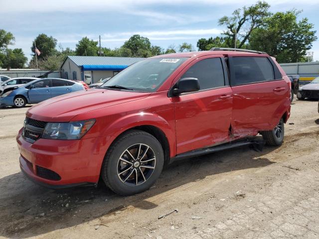 DODGE JOURNEY SE 2018 with VIN 3C4PDCAB0JT443810 - Photo from auction